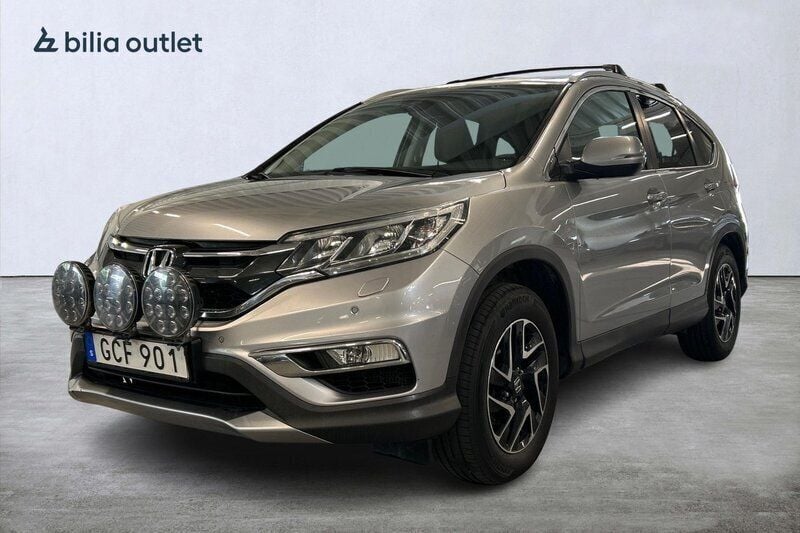 Silver Begagnad 2017 Honda CR-V Elegance SUV | 174 900 kr (Bra pris) - Bild 1/3