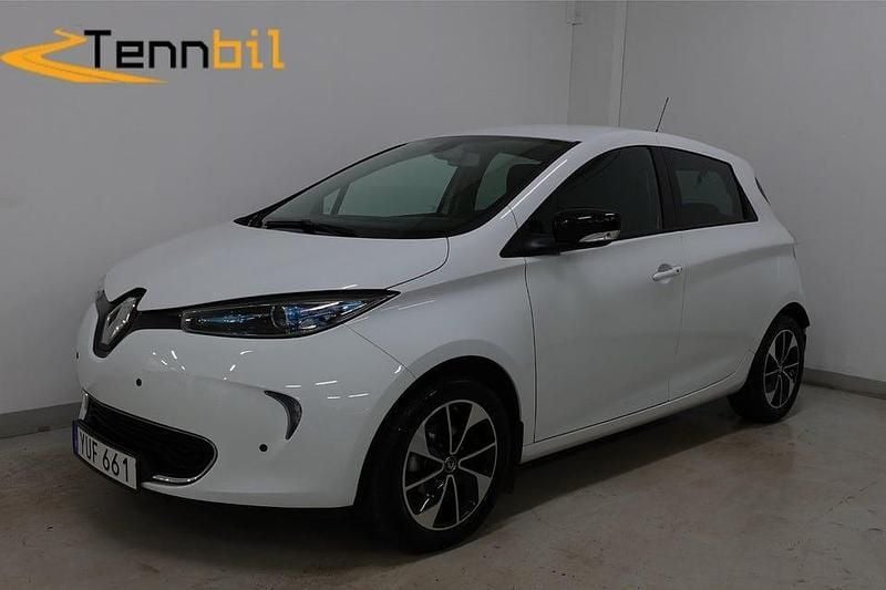 Vit Begagnad 2019 Renault Zoe Halvkombi | 134 900 kr (Marknadspris) - Bild 1/4