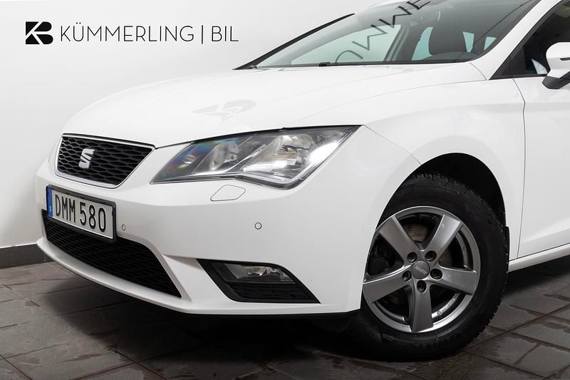 Begagnad Seat Leon ST 112 HK (82 kW) 2016 Vit Kombi