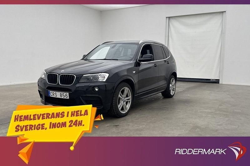 Svart Begagnad 2011 BMW X3 M Sport SUV | 179 800 kr (Dyr) - Bild 1/3
