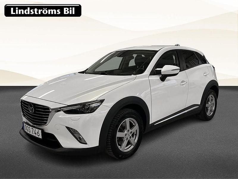 Vit Begagnad 2016 Mazda CX-3 SUV | 159 900 kr (Marknadspris) - Bild 1/4