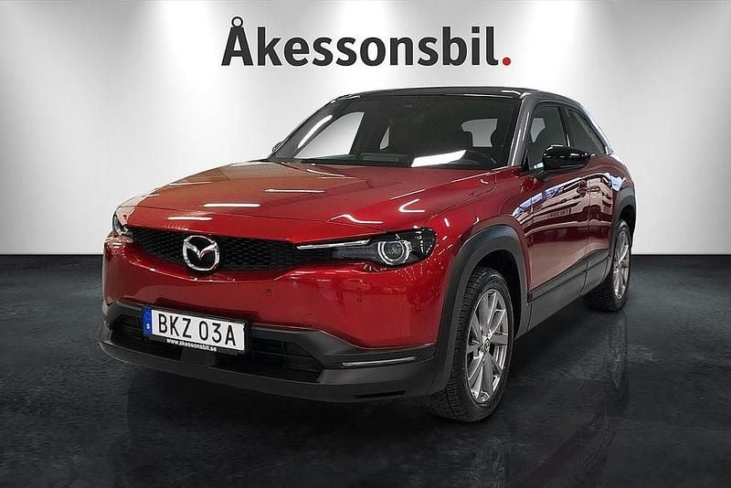 Soul red metallic Begagnad 2020 Mazda MX30 Edition SUV | 149 000 kr (Marknadspris) - Bild 1/4