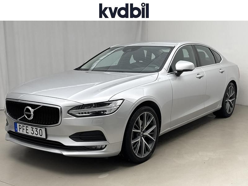Silver Begagnad 2017 Volvo S90 Sedan | 195 800 kr (Bra pris) - Bild 1/3
