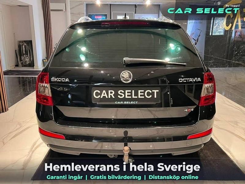 Begagnad Skoda Octavia 182 HK (133 kW) 2015 Svart Kombi