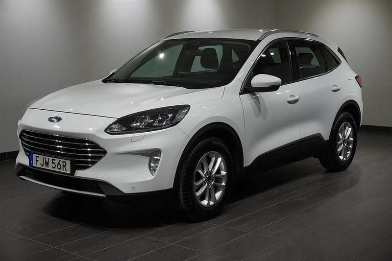 Vit Begagnad 2022 Ford Kuga Titanium SUV | 198 800 kr (Marknadspris) - Bild 1/4