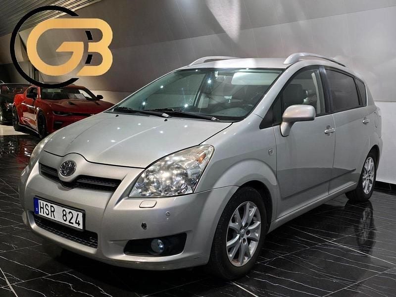 Silver Begagnad 2008 Toyota Corolla Verso Minibuss | 54 900 kr (Lite dyr) - Bild 1/4