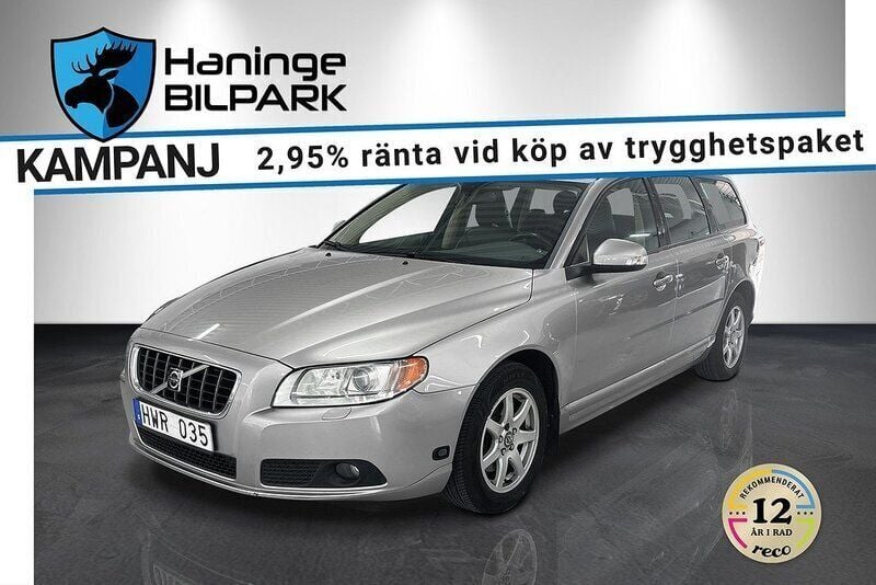Ljusbrun Begagnad 2008 Volvo V70 Momentum Kombi | 69 900 kr (Marknadspris) - Bild 1/2