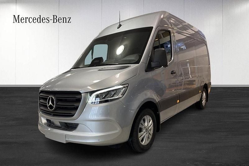 Silver Ny 2025 Mercedes Sprinter Van | 746 125 kr - Bild 1/4