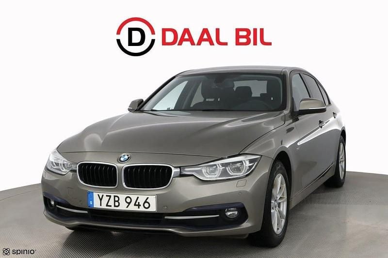 Begagnad BMW 320 Sport Line 190 HK (139 kW) 2017 Silver Sedan
