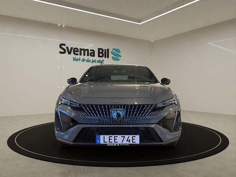Begagnad Peugeot 408 GT GT 131 HK (96 kW) 2024 Grå selenium Halvkombi