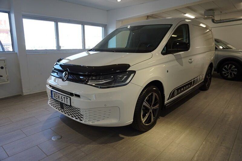 Vit (candyvit) Ny 2025 VW Caddy Edition Minibuss | 481 500 kr - Bild 1/4