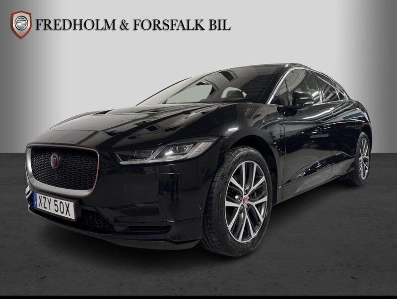 Svart Begagnad 2020 Jaguar I-Pace SUV | 299 990 kr (Bra pris) - Bild 1/4