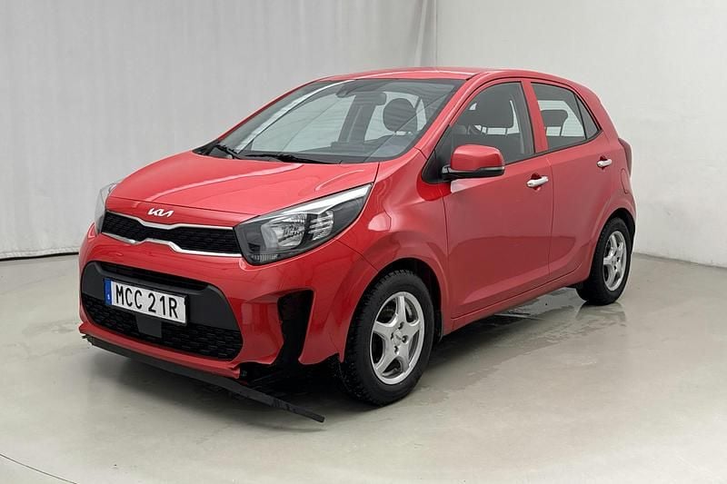Röd Begagnad 2022 Kia Picanto Halvkombi | 59 000 kr (Superpris) - Bild 1/4
