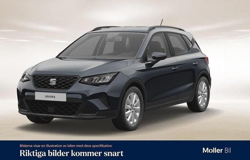Grå (magnetic tech metallic) Begagnad 2024 Seat Arona Style SUV | 189 900 kr (Marknadspris) - Bild 1/4
