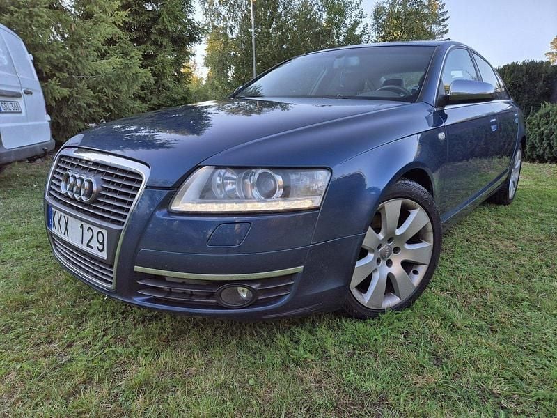 Blå Begagnad 2007 Audi A6 Proline Sedan | 49 000 kr (Marknadspris) - Bild 1/4