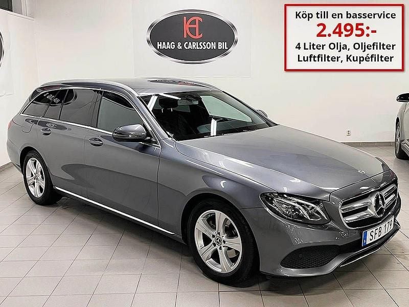 Flerfärgad Begagnad 2017 Mercedes E220 Kombi | 244 900 kr (Marknadspris) - Bild 1/4