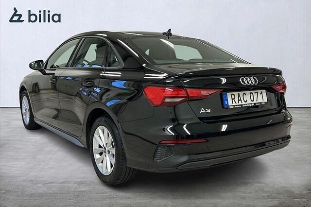 Begagnad Audi A3 Proline 112 HK (82 kW) 2022 Svart Sedan