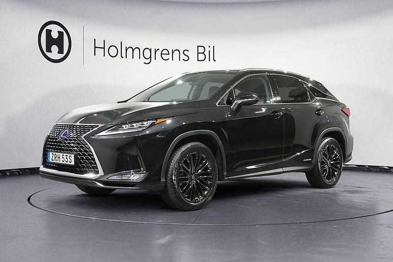 Svart Begagnad 2022 Lexus RX450h Luxury Line SUV | 499 800 kr (Marknadspris) - Bild 1/4