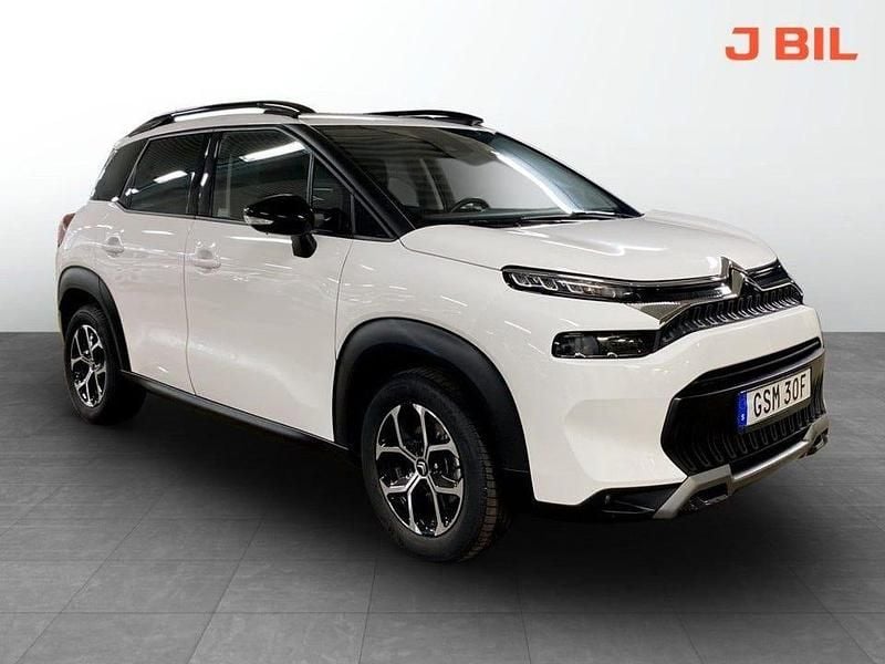 Vit Begagnad 2024 Citroën C3 Aircross Shine SUV | 189 900 kr (Marknadspris) - Bild 1/4