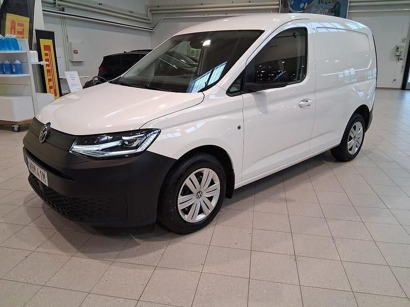 Vit Begagnad 2025 VW Caddy Minibuss | 324 900 kr (Marknadspris) - Bild 1/4