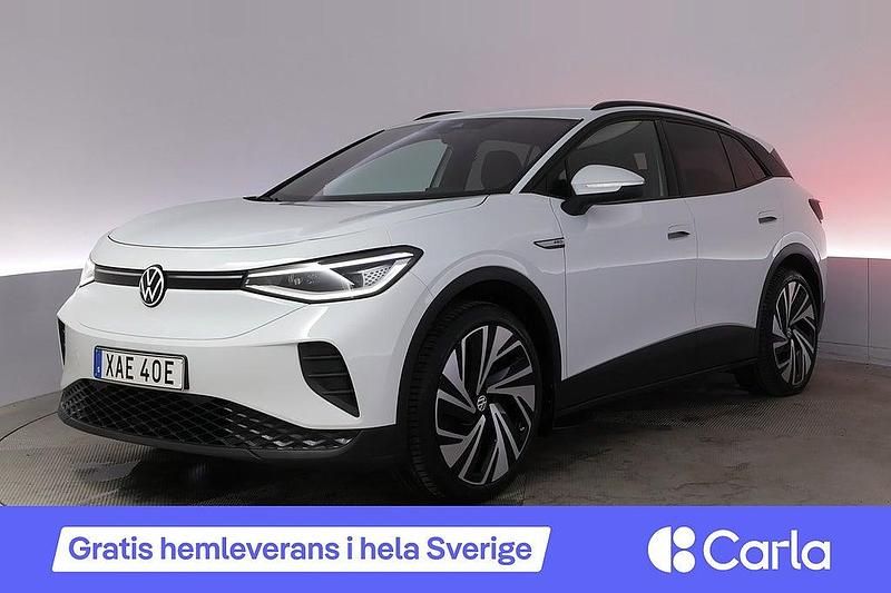 Vit Begagnad 2022 VW ID.4 Pro Performance SUV | 303 990 kr - Bild 1/4