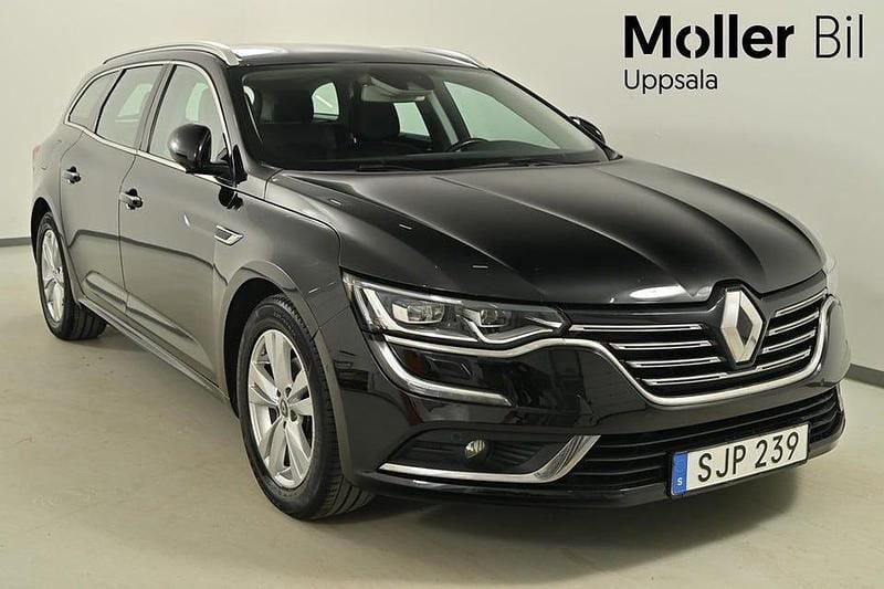 Svart Begagnad 2017 Renault Talisman GrandTour Intens Kombi | 169 900 kr (Marknadspris) - Bild 1/4