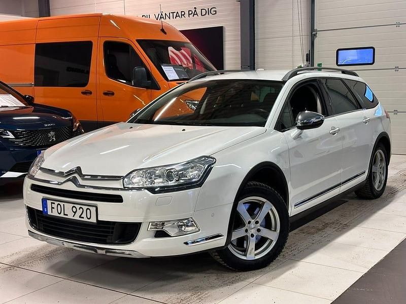 Vit Begagnad 2015 Citroën C5 CrossTourer Kombi | 120 000 kr - Bild 1/4