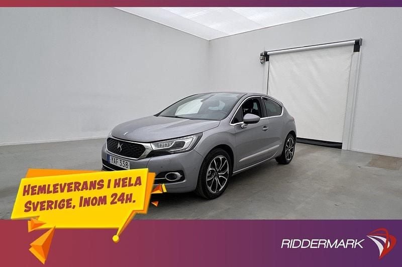Silver Begagnad 2015 DS Automobiles DS4 Halvkombi | 94 800 kr - Bild 1/3