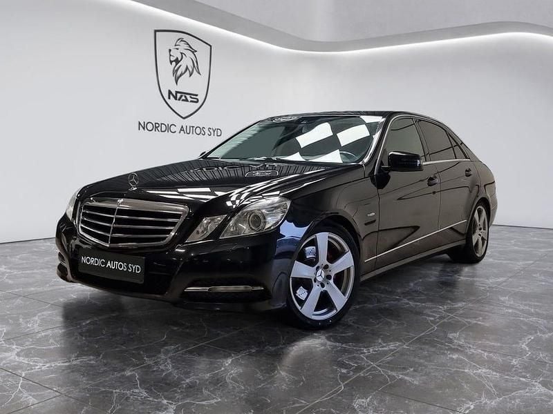 Svart Begagnad 2011 Mercedes E250 Avantgarde Sedan | 129 900 kr (Dyr) - Bild 1/4