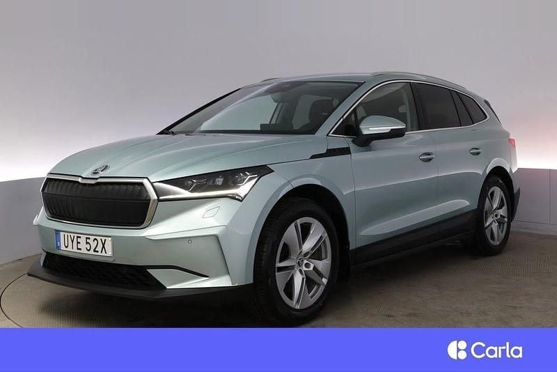 Silver Begagnad 2022 Skoda Enyaq iV SUV | 364 900 kr (Lite dyr) - Bild 1/4
