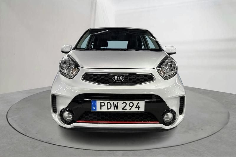 Begagnad Kia Picanto 85 HK (62 kW) 2017 Grå Halvkombi