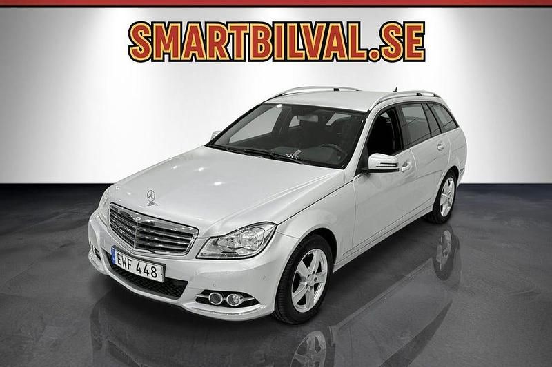 Silver Begagnad 2012 Mercedes C180 Avantgarde Kombi | 99 900 kr (Marknadspris) - Bild 1/3