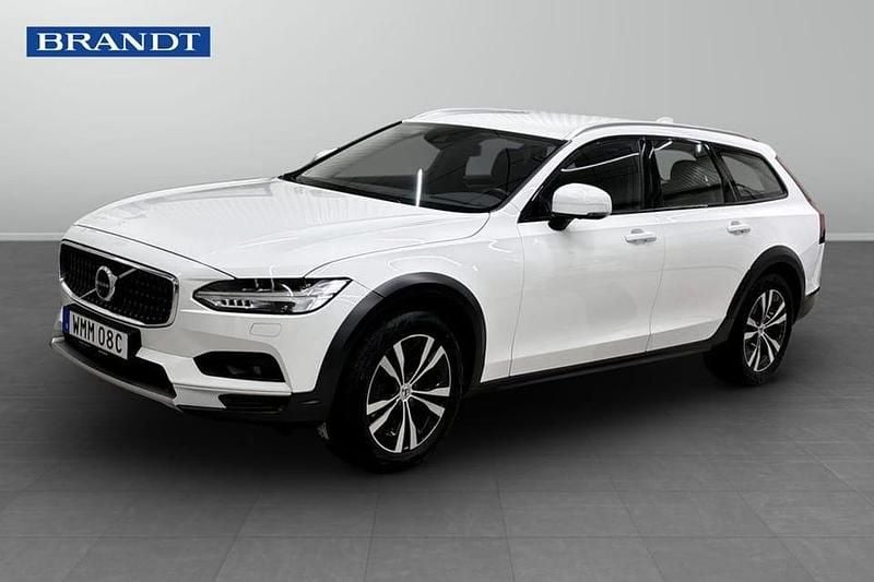 Vit Begagnad 2021 Volvo V90 CC SE Kombi | 379 900 kr (Marknadspris) - Bild 1/4