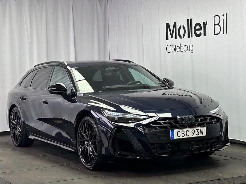 Ny Audi A6 S-Line 2026 Blå Kombi