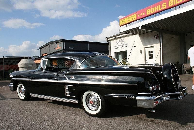 Svart Begagnad 1958 Chevrolet Impala Sedan | 599 000 kr - Bild 1/4