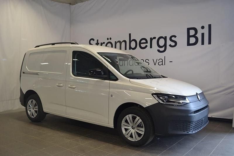 Vit Ny 2025 VW Caddy Minibuss | 425 625 kr (Marknadspris) - Bild 1/3