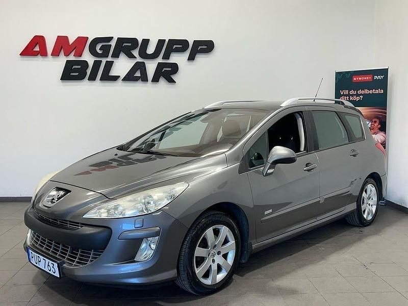 Grå Begagnad 2009 Peugeot 308 Kombi | 29 900 kr (Marknadspris) - Bild 1/4