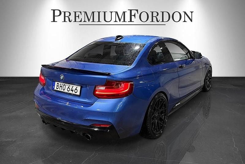 Begagnad BMW 220 M Sport 184 HK (135 kW) 2014 Blå Sportkupé