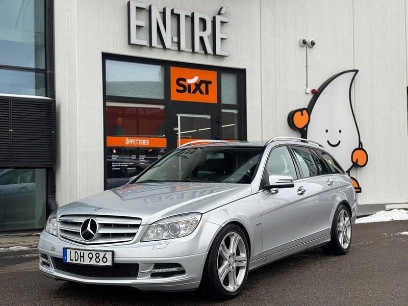 Begagnad Mercedes C220 Avantgarde 170 HK (125 kW) 2010 Silver Kombi