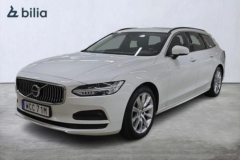 Vit Begagnad 2022 Volvo V90 Momentum Kombi | 267 000 kr (Bra pris) - Bild 1/3