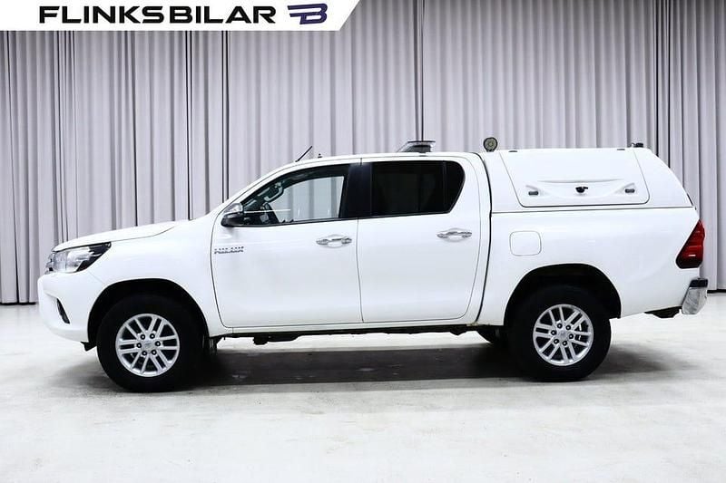 Vit Begagnad 2019 Toyota HiLux Pickup | 279 875 kr (Superpris) - Bild 1/4