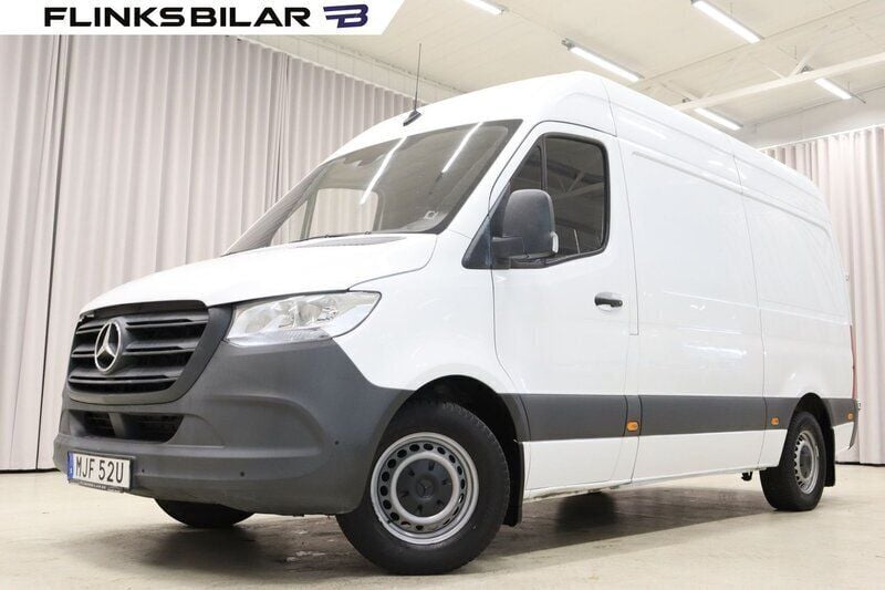 Vit Begagnad 2020 Mercedes Sprinter Van | 349 900 kr (Bra pris) - Bild 1/4