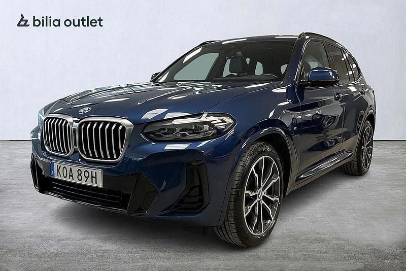 Begagnad BMW X3 M Sport 286 HK (210 kW) 2021 Blå SUV