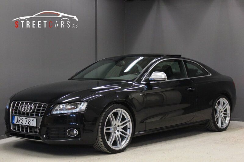 Svart Begagnad 2009 Audi S5 Sportkupé | 189 900 kr (Marknadspris) - Bild 1/4