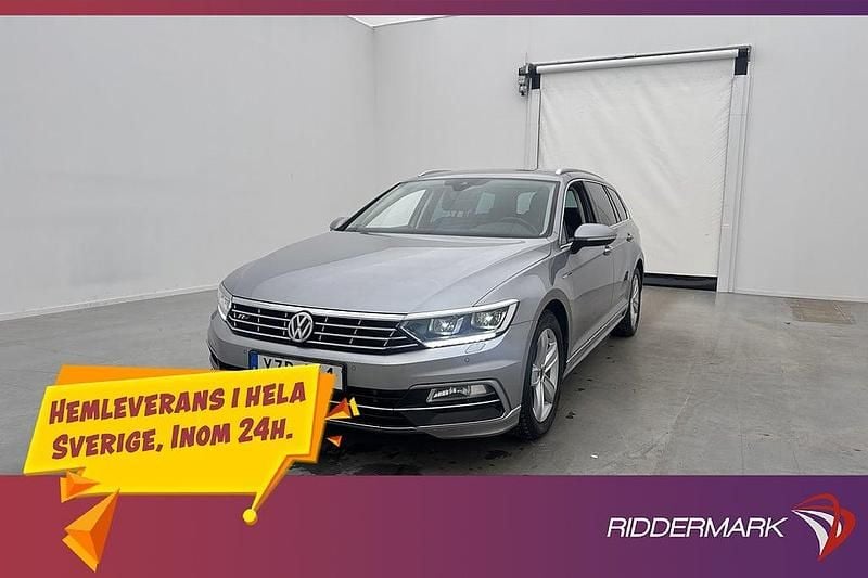 Silver Begagnad 2017 VW Passat Kombi | 204 800 kr (Marknadspris) - Bild 1/3