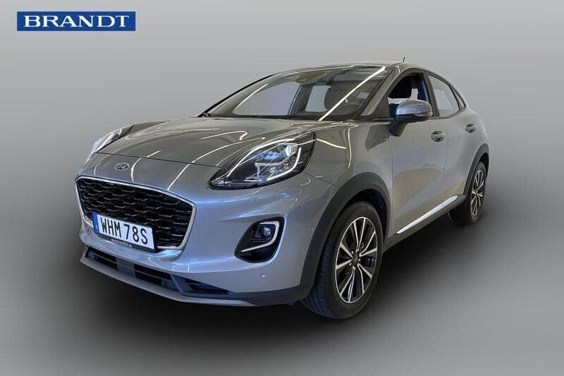 Grå Begagnad 2022 Ford Puma SUV | 199 900 kr - Bild 1/4