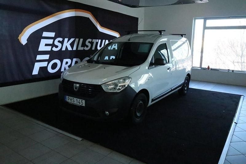 Vit Begagnad 2017 Dacia Dokker Express Van | 76 900 kr (Marknadspris) - Bild 1/4