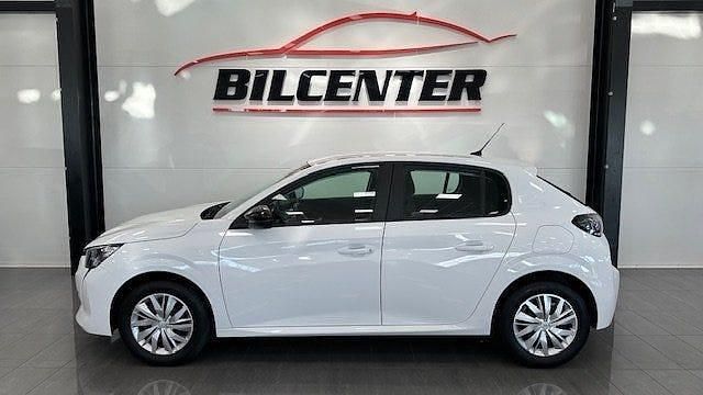 Vit Begagnad 2021 Peugeot 208 Active Halvkombi | 149 800 kr (Marknadspris) - Bild 1/4
