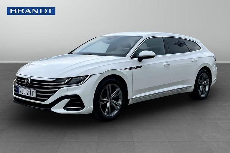Vit Begagnad 2021 VW Arteon R-line | 249 900 kr (Marknadspris) - Bild 1/4