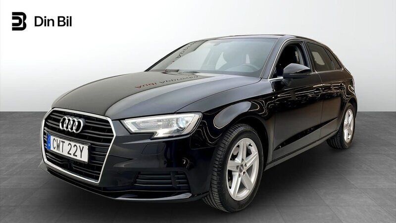 Svart Begagnad 2020 Audi A3 Sportback Proline Halvkombi | 224 900 kr (Marknadspris) - Bild 1/4